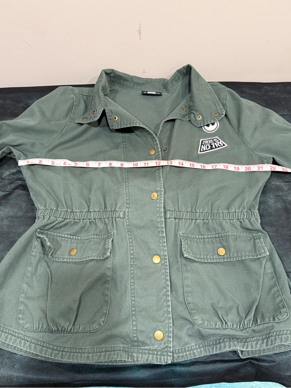 🔥Star Wards women’s Olive Green Utility Jacket with Patches Size XL EC🔥 - Picture 7 of 7